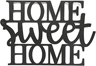 Photo 1 of G. L. May Home Sweet Home Metal Family Sign 15.75”x10.8” Wall Decor for Home and as Housewarming Gift
