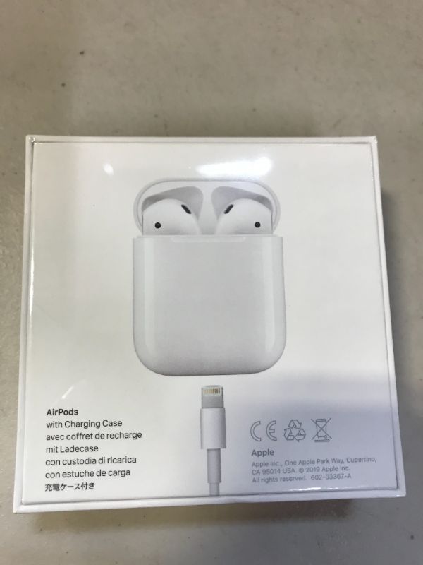 Photo 2 of Apple AirPods (2nd Generation) FACTORY SEALED 