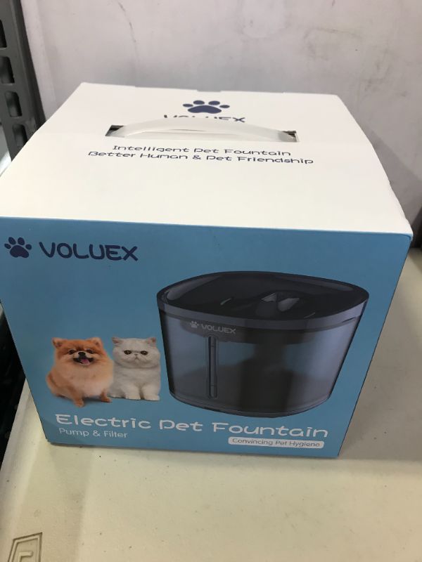 Photo 2 of VOLUEX ELECTRIC PET FOUNTAIN