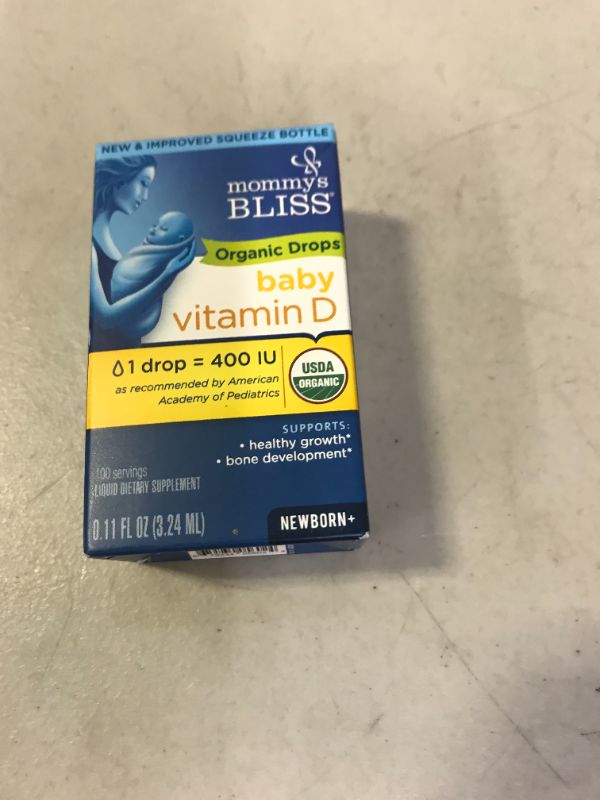 Photo 2 of Organic Baby Vitamin D Drops 100 Servings EXP FEB 2023