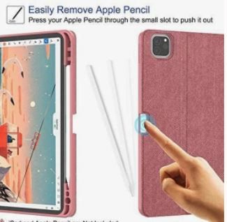 Photo 1 of SUPVECO IPAD PRO 12.9 CASE ROSE RED