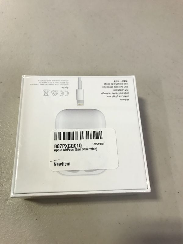 Photo 4 of Apple AirPods (2nd Generation) FACTORY SEALED SHUT, BRAND NEW