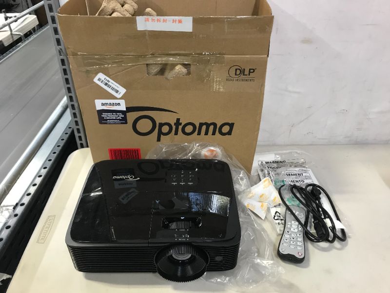 Photo 2 of Optoma HD146X High Performance Projector for Movies & Gaming | Bright 3600 Lumens | DLP Single Chip Design | Enhanced Gaming Mode 16ms Response Time
