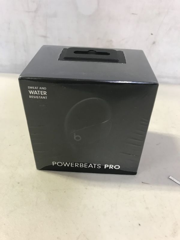 Photo 2 of Powerbeats Pro Wireless Earbuds - Apple H1 Headphone Chip, Class 1 Bluetooth Headphones, 9 Hours of Listening Time, Sweat Resistant, Built-in Microphone - Black FACTORY SEALED