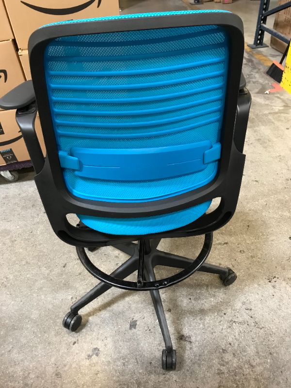 Photo 3 of Steelcase Series 1 Work Office Chair - Blue Jay
