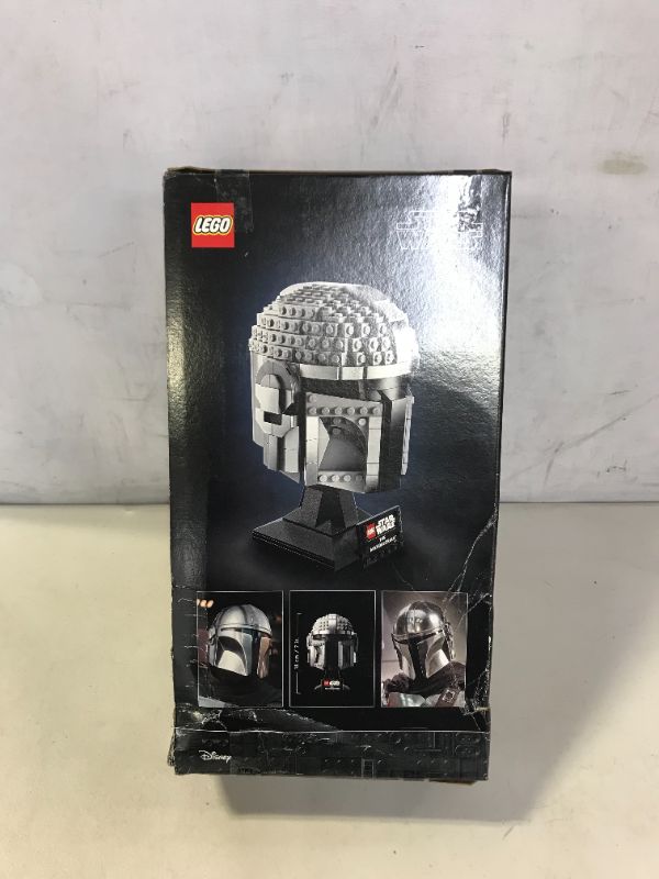 Photo 3 of LEGO Star Wars The Mandalorian Helmet 75328 Creative Building Kit for Adults; Collectible Build-and-Display Model; Fun, Birthday Present or Surprise Treat for Fans (584 Pieces) FACTORY SEALED