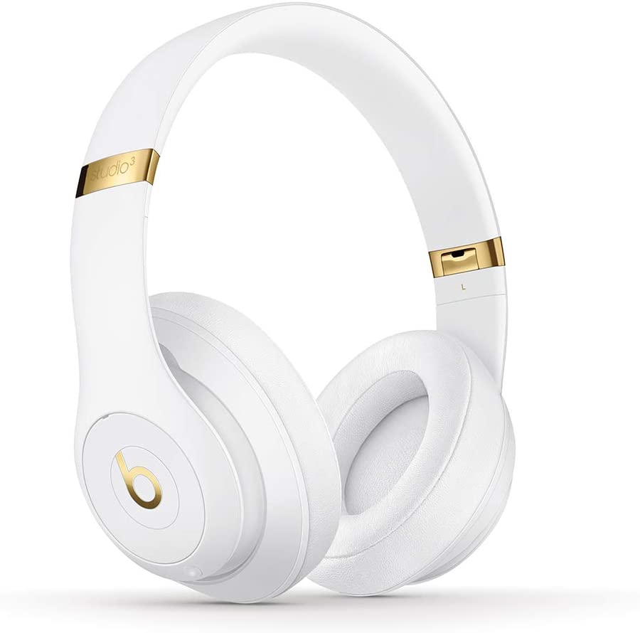 Photo 1 of Beats Studio3 Wireless Noise Cancelling Over-Ear Headphones - Apple W1 Headphone Chip, Class 1 Bluetooth, 22 Hours of Listening Time, Built-in Microphone - White (FACTORY SEALED)
