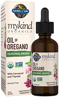 Photo 1 of Garden of Life mykind Organics Oil of Oregano Drops 1 fl oz Liquid 2 PACK EXP APRIL 2022