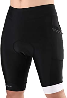 Photo 1 of Tiekoun Men's Cycling Shorts Padded Bike Riding Bicycle Pants Quick Dry Tights LARGE 