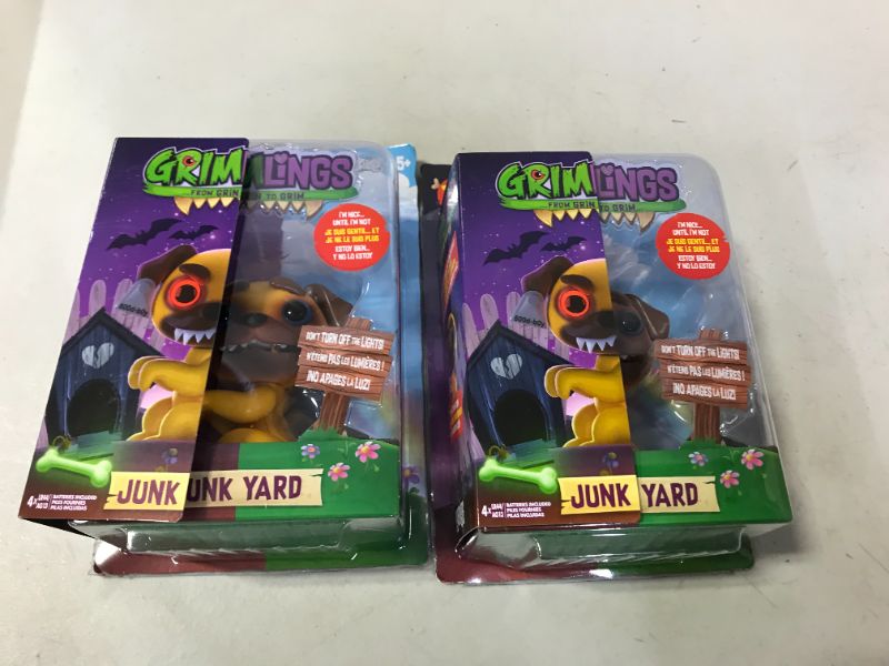 Photo 2 of WowWee Grimlings - Pug - Interactive Animal Toy 2 PACK