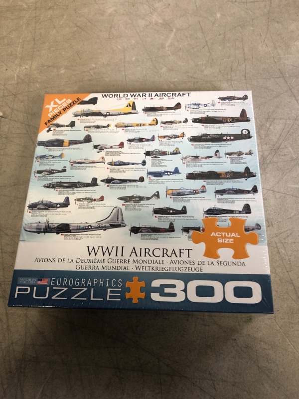 Photo 2 of Eurographics WWII Aircraft 300-pc Jigsaw Puzzle Nintendo GameStop
