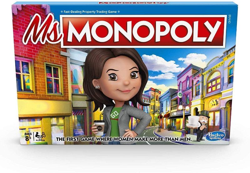 Photo 1 of Monopoly Ms.Monopoly Board Game for Ages 8 & Up, Brown (E8424)
