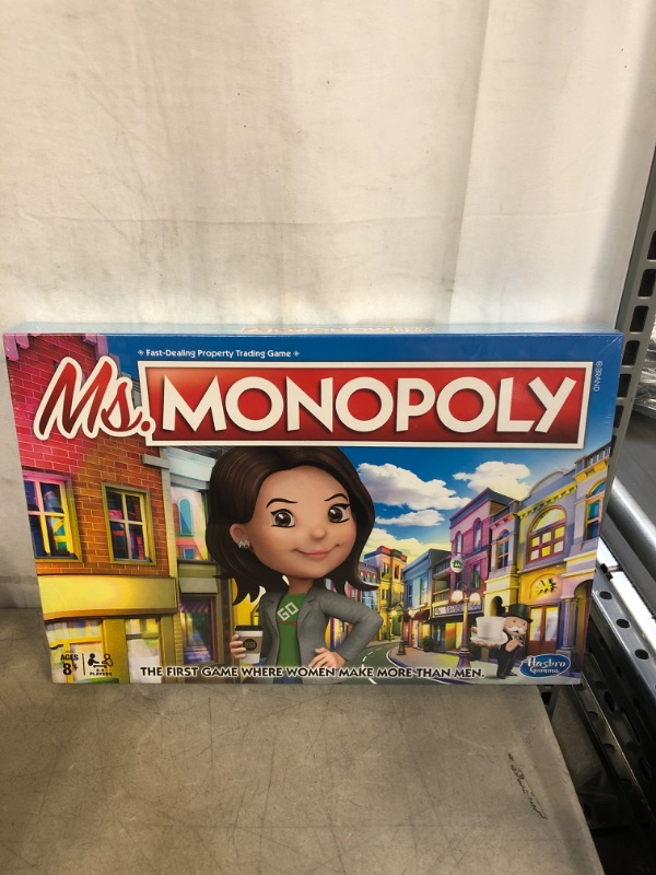 Photo 1 of Monopoly Ms.Monopoly Board Game for Ages 8 & Up, Brown (E8424)
