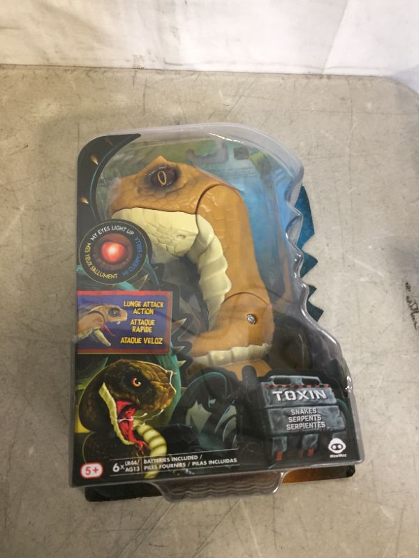 Photo 2 of WowWee Untamed Snakes - Toxin (Rattle Snake) - Interactive Toy
(factory sealed)