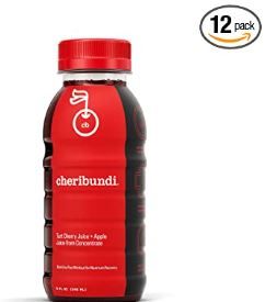 Photo 1 of Cheribundi ORIGINAL Tart Cherry Juice - 50 Tart Cherries Per 8 Fl Oz Serving (Pack of 12), 100% Juice Naturally Sweetened, Hint of Apple, Reduce Soreness, Recover Faster, Boost Immunity, Improve Sleep
exp 1/20/2023