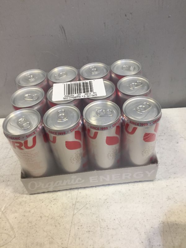 Photo 3 of (12 Cans) GURU Lite Energy Drink, 12 Fl Oz
(factory sealed)
exp 12/2022