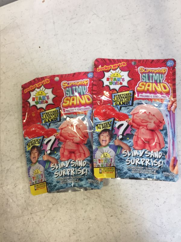 Photo 1 of Ryan World Surprise Slimy Sand Mystery Bag
2 pack 