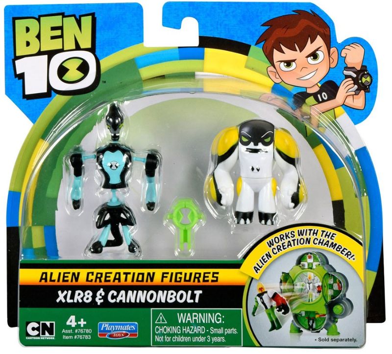 Photo 1 of Ben 10 Alien Creation Figures XLR8 & Cannonbolt Mini Figure 2-Pack
