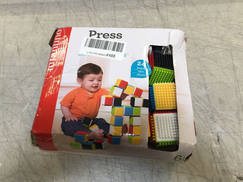 Photo 2 of Infantino Press & Stay Sensory Blocks
