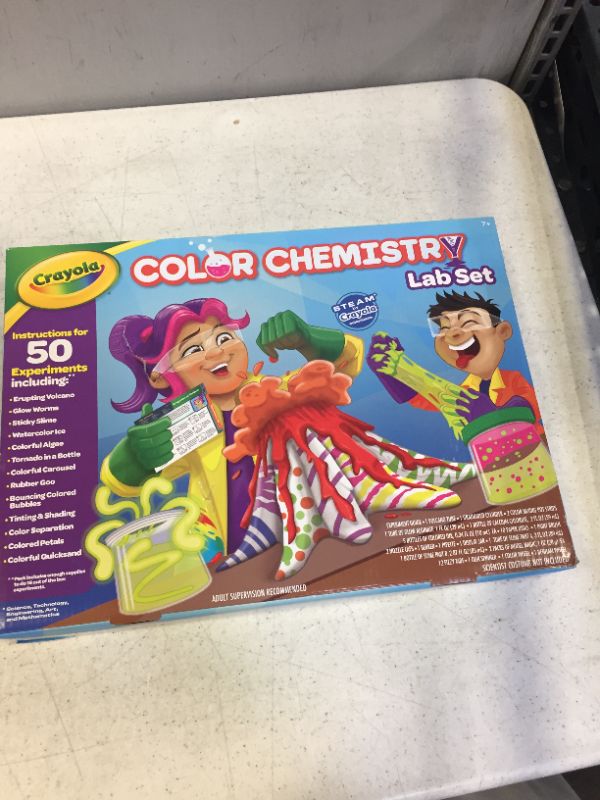 Photo 1 of Crayola Color Chemistry Set For Kids, Gift for Kids, Ages 7, 8, 9, 10
