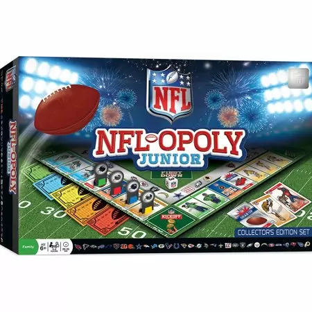 Photo 1 of NFL-Opoly Junior Board Game, Multicolor
