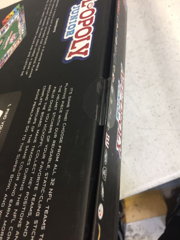Photo 1 of NFL-Opoly Junior Board Game, Multicolor
