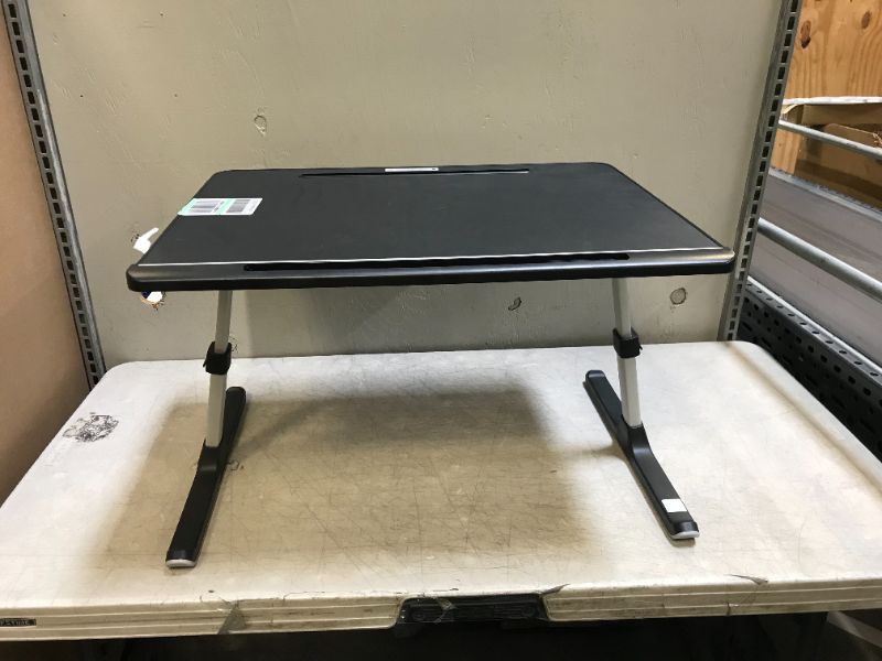 Photo 1 of  Black Adjustable Laptop Table 