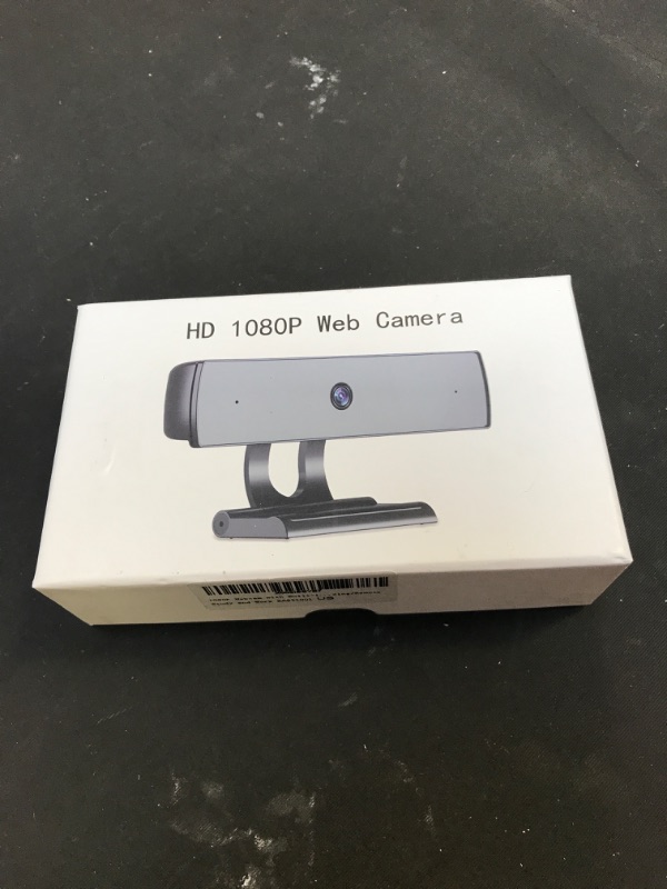 Photo 3 of Webcam with Microphone, HD 1080P Web Camera USB Coputer Camera Face Cam for PC Laptop Desktop Mac Video Calling Conferencing with Microphone Mic - FACTORY SEALED 
