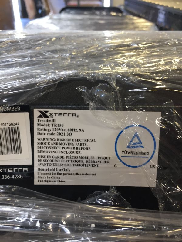 Photo 4 of XTERRA Fitness TR150 Folding Treadmill