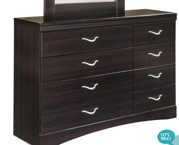 Photo 1 of B217-31 Ashley Furniture Zanbury - Merlot Dresser
(( MISSING MIRRIOR ))