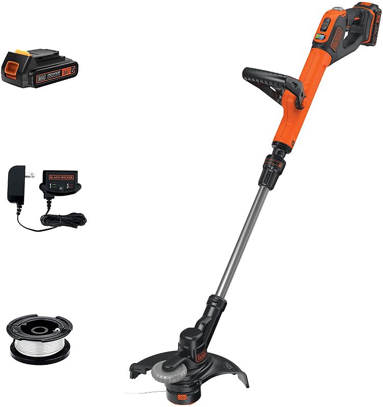 Photo 1 of BLACK+DECKER 20V Max String Trimmer/Edger, 12-Inch (LSTE525)
