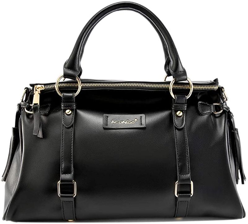 Photo 1 of ACUARIO Tote Bag for Women, Women’s Leather Handbags Shoulder Top-Handle Bags Satchel Designer Ladies Purses Crossbody Bag
