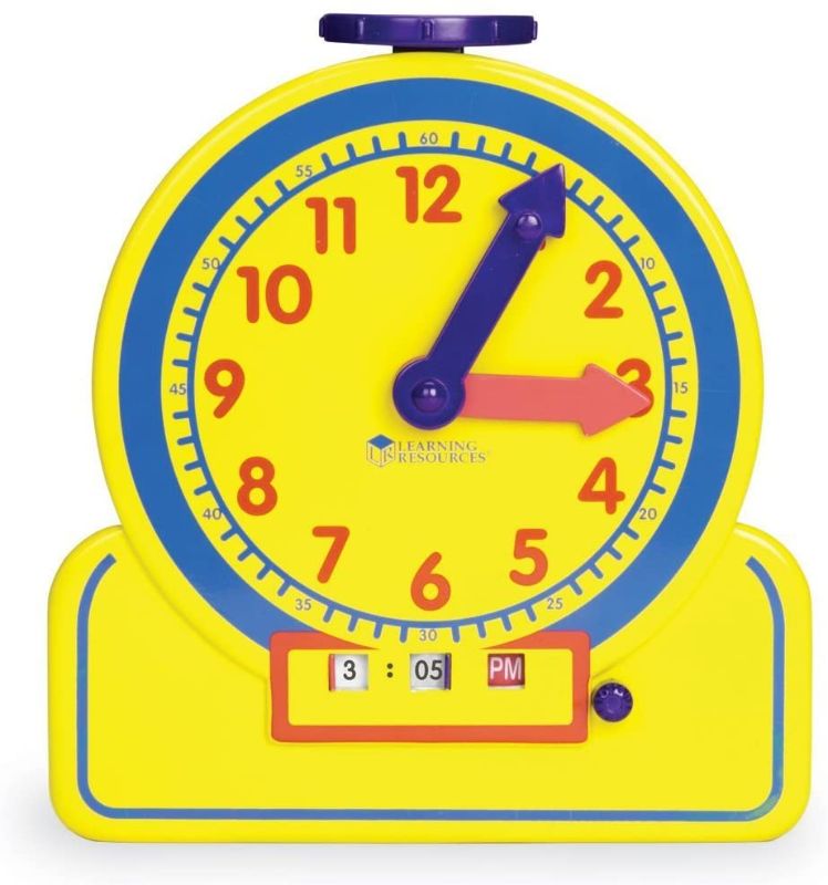 Photo 1 of Learning Resources (LER2994) Primary Time Teacher Jr. 12 Hour
