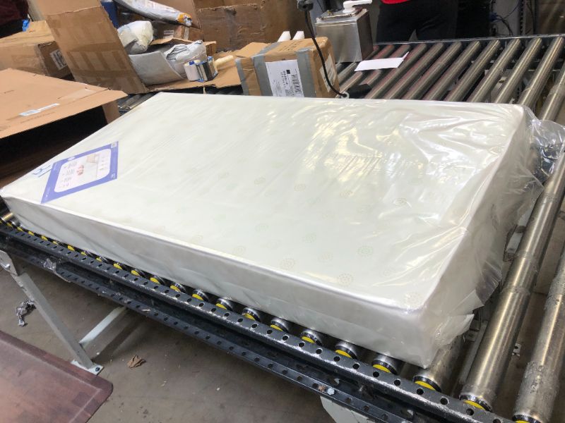 Photo 1 of Delta Children Twinkle Galaxy Dual Sided Crib and Toddler Mattress - Premium Sustainably Sourced Fiber Core - Waterproof - GREENGUARD Gold Certified (Non-Toxic) - 7 Year Warranty - Made in USA
