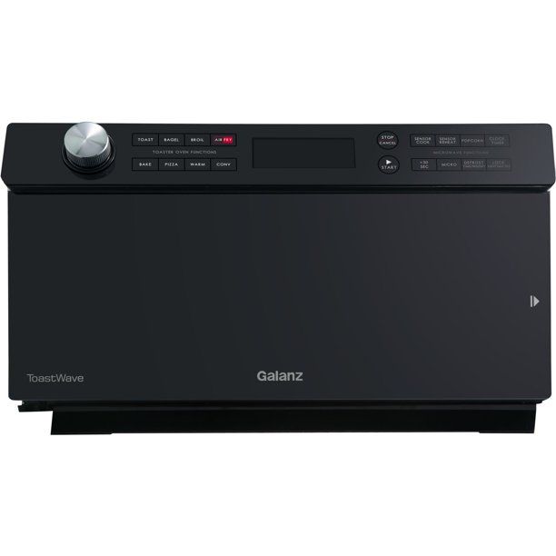 Photo 1 of Galanz 1.2-Cu. Ft. Toast Wave 4-in-1 Microwave, Black
