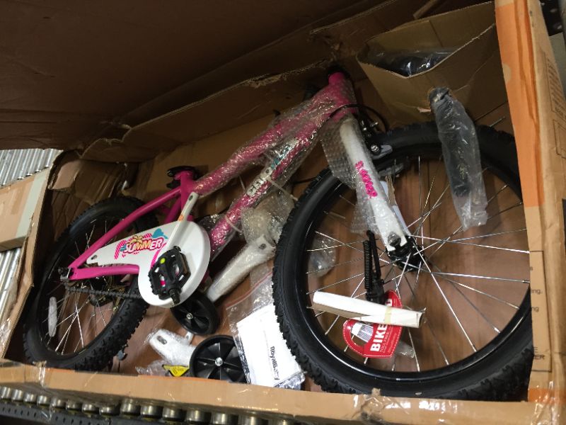 Photo 1 of RoyalBaby Chipmunk 18 inch MK Sports Kids Bike Summer Pink With Training Wheels
