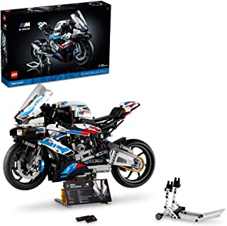 Photo 1 of LEGO Technic BMW M 1000 RR 42130 Model Building Kit; Build a Stylish Motorcycle Display Model with This Rewarding Building Set for Adults; A for Motorcycle Fans (1,925 Pieces)
