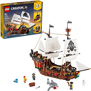 Photo 1 of LEGO Creator 3in1 Pirate Ship 31109 Building Playset for Kids who Love Pirates and Model Ships, Makes a Great Gift for Children who Like Creative Play and Adventures 