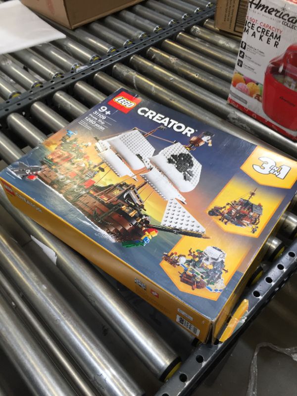 Photo 5 of LEGO Creator 3in1 Pirate Ship 31109 Building Playset for Kids who Love Pirates and Model Ships, Makes a Great Gift for Children who Like Creative Play and Adventures 