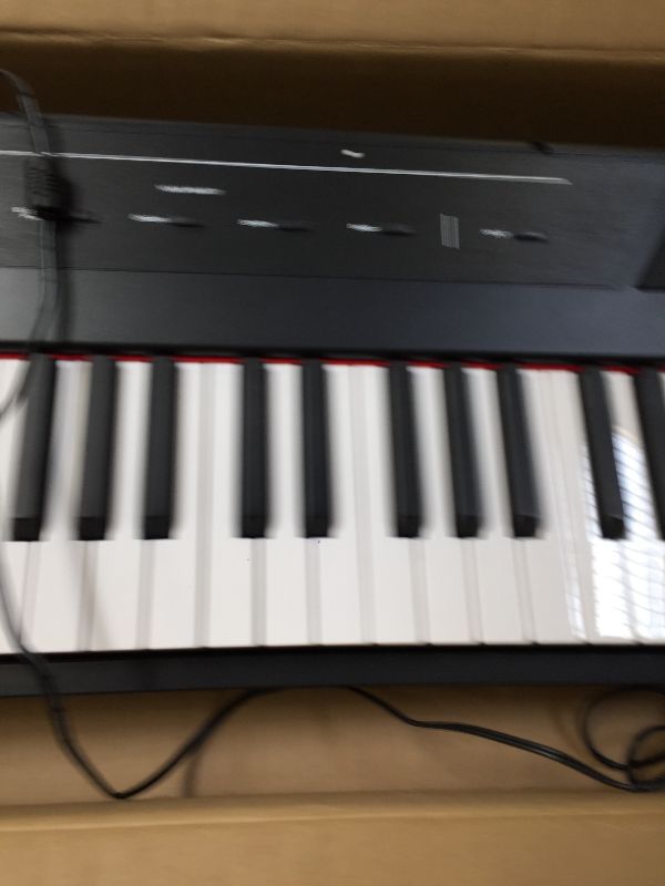 Photo 4 of Alesis Recital – 88 Key Digital Piano Keyboard with Semi Weighted Keys, 2x20W Speakers, 5 Voices, Split, Layer and Lesson Mode, FX and Piano Lessons
