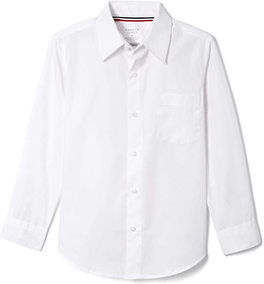 Photo 1 of French Toast Boys' Long Sleeve Classic Dress Shirt (Standard & Husky) SIZE 10