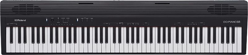 Photo 1 of Roland GO:PIANO 88-Key Full Size Portable Digital Piano Keyboard with Onboard Bluetooth Speakers (GO-88P)
