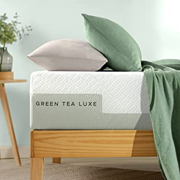 Photo 1 of ZINUS 12 Inch Green Tea Luxe Memory Foam Mattress / Pressure Relieving / CertiPUR-US Certified / Bed-in-a-Box / All-New / Made in USA, Queen
