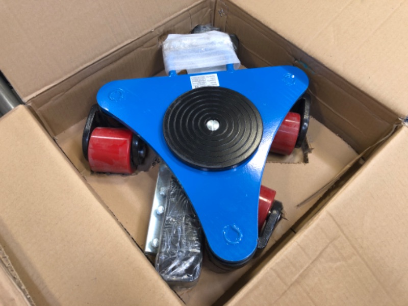 Photo 2 of Amarite Machine Skate, 4400LBS Capacity ?Machine Skates Rotating Skates 360 ° Rotating Heavy Equipment Suitable for Household Warehouse Industry
