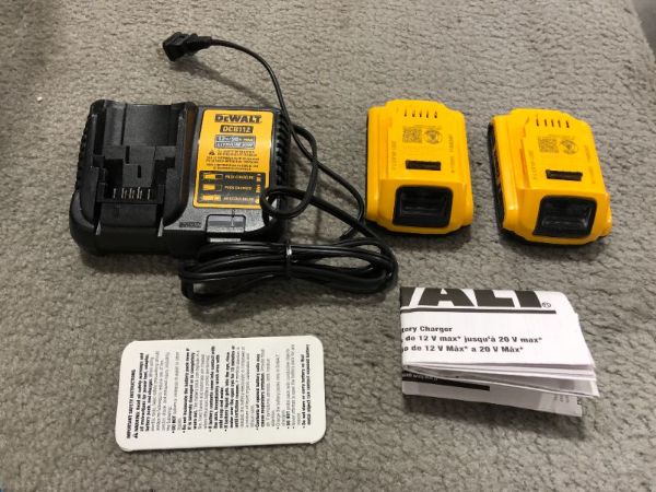 Photo 2 of DEWALT 20-Volt Max 2-Pack 2 Amp-Hour Lithium Power Tool Battery Adapter Kit (Charger Included)
