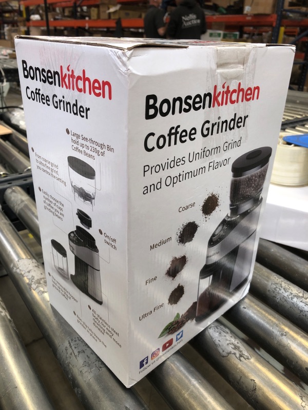 Photo 3 of Bonsenkitchen CG8901 Automatic Electric Mill Coffee Grinder