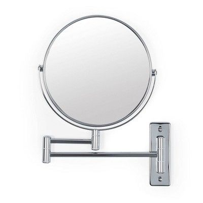 Photo 1 of 8" Cosmo Double Sided Wall Mount Magnifying Vanity Mirror Chrome - Better Living Products

