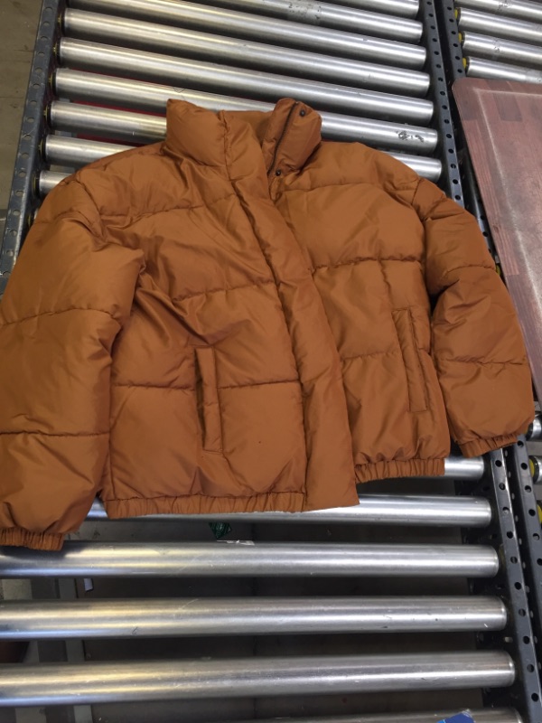 Photo 1 of Generic Brown Waterproof Puffer Jacket XL