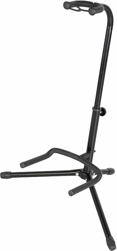 Photo 1 of Acoustic, Electric, or Bass Guitar Stand Black
