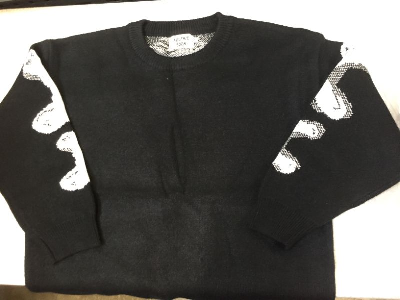 Photo 1 of aelfric eden 
back skeleton sweater
xl
black
~~ china size runs small ~~